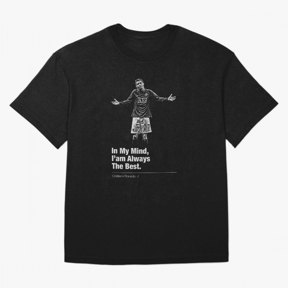 I'am Always The Best Oversized T-Shirt Celebrate Supporters United by FIFA World Cup 2026 Spirit, Connected to Germany, Haaland, Global Supporter Spirit, Legendary Goals, National Colors and Tournament Celebration; Ideal for Fans Who Follow Messi,