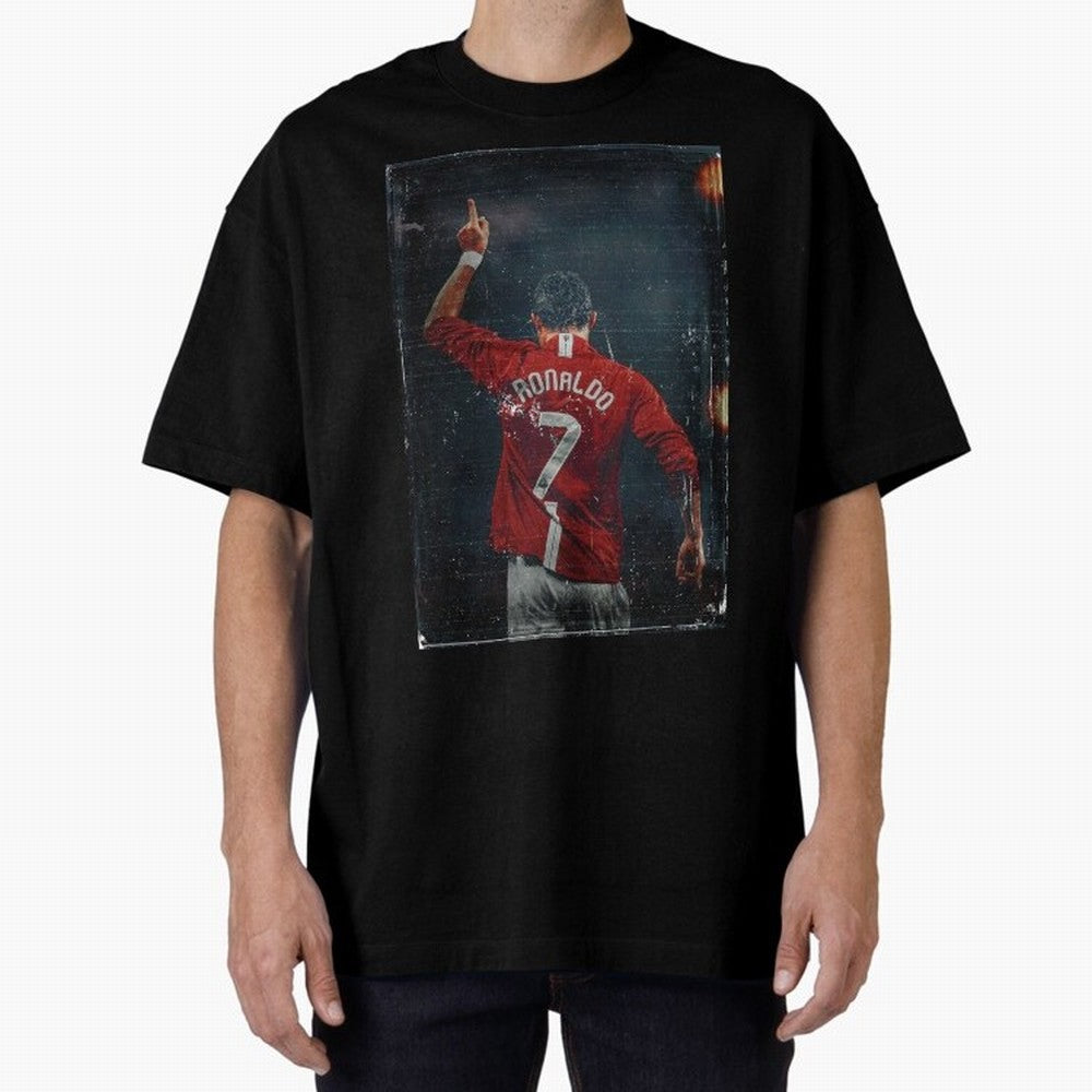 Cristiano Ronaldo Vintage Oversized T-Shirt Build Match Day Hype around FIFA World Cup 2026 Group Stage, Cristiano Ronaldo, Haaland and CR7, Brazil, Portugal and Argentina, Soccer Culture, Superstar Moments, National Team Dreams and Competitive