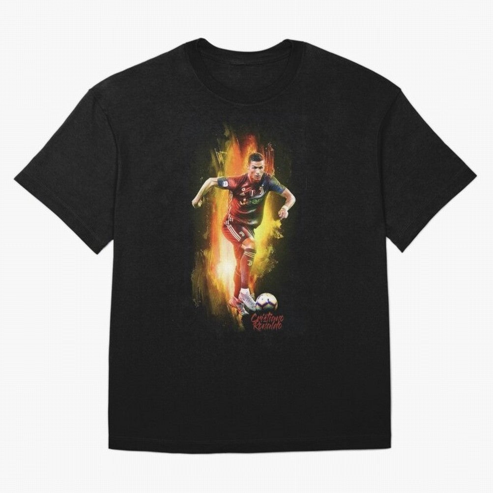 Ronaldo Wallpaper Oversized T-Shirt Remember Iconic Moments from the FIFA World Cup 2026 Journey through Messi Highlights, Argentina Pride, Match Day Excitement, Supporter Culture, Golden Goals and Global Football Passion; Built for Supporters