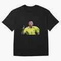 Football Meme Oversized T-Shirt Honor Football Greatness during Match Day Hype around FIFA World Cup 2026, Haaland and Mbappe, Argentina and Brazil, Fan Favorite Moments, National Team Passion, Big Match Drama and Soccer History; Ideal for Football