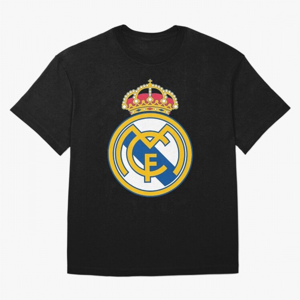 The Madrid CF Logo Oversized T-Shirt Make Every Kick Count in Global Football Passion for FIFA World Cup 2026 Group Stage, Made for CR7, Portugal, Spain and Germany, Fan Favorite Moments, National Team Passion, Big Match Drama and Soccer History;