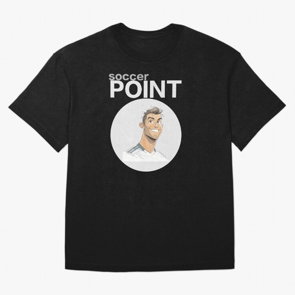 Cristiano Ronaldo POINT Oversized T-Shirt Support Your Favorite Stars during FIFA World Cup 2026 Group Stage Spirit, Filled with Netherlands, Messi, Stadium Memories, Football Loyalty, International Chants and Championship Tradition; Perfect for