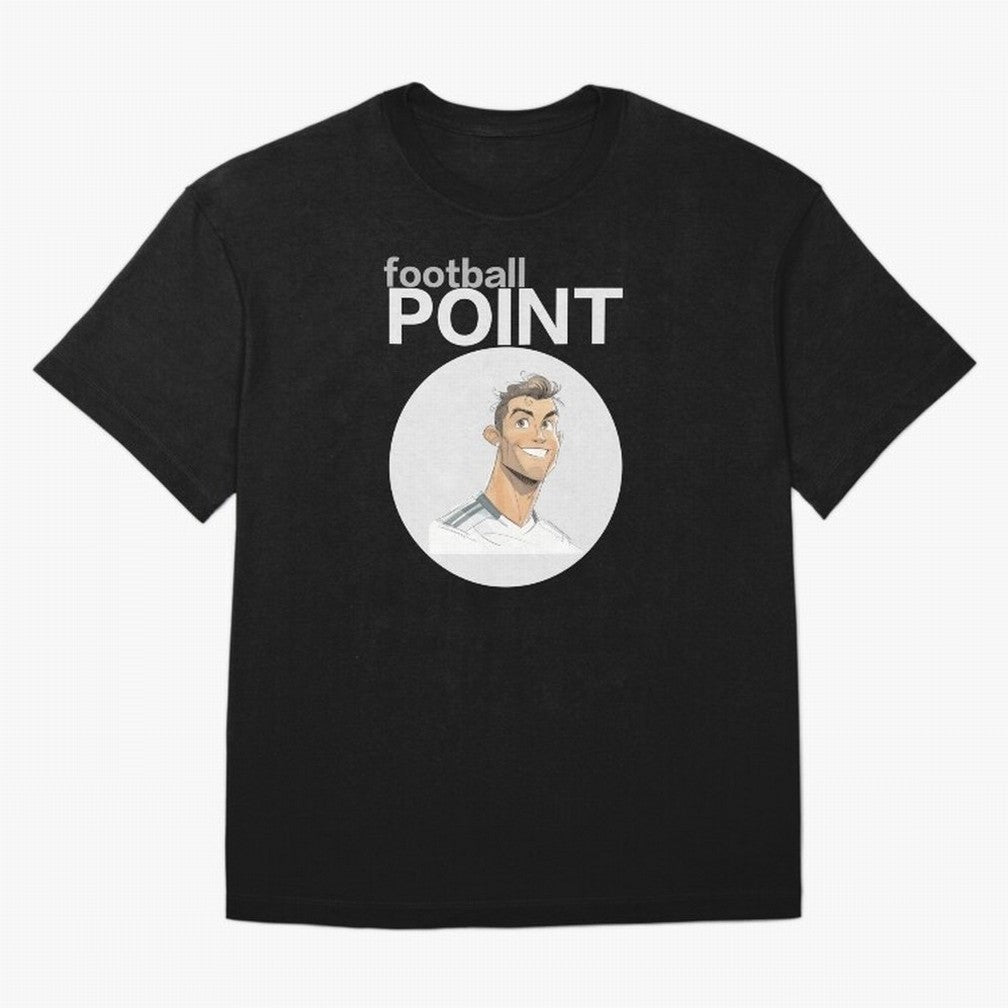 Cristiano Ronaldo POINT Oversized T-Shirt Celebrate Unforgettable Nights in Global Football Passion for FIFA World Cup 2026 USA Canada Mexico, Celebrating Messi, CR7 and Mbappe, England and Germany, Championship Spirit, Famous Goals, Roaring Crowds