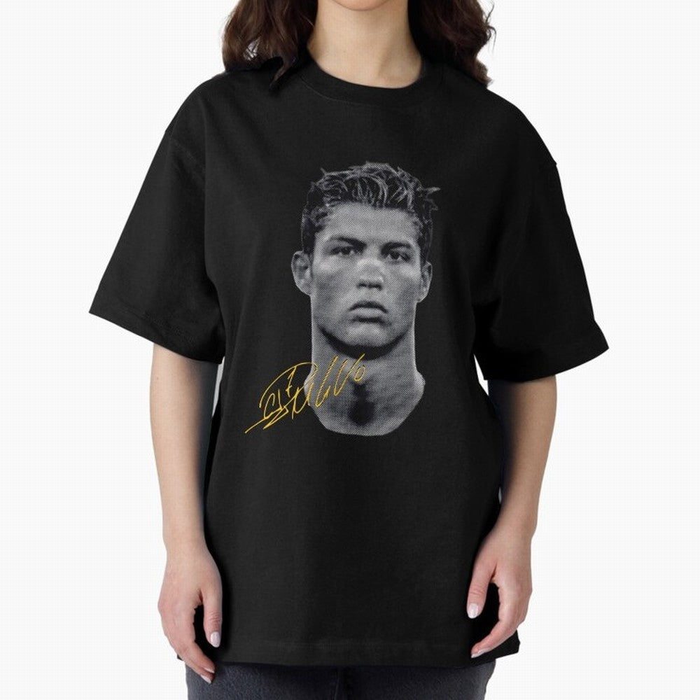 Vintage Cristiano Ronaldo Oversized T-Shirt Make Your Look Match Global Football Passion for FIFA World Cup 2026 USA Canada Mexico, Made for Messi and Cristiano Ronaldo, England, Champion Mindset, Group Stage Buzz, Knockout Tension and Passionate