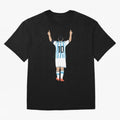 Lionel Messi, #m30 Oversized T-Shirt Experience the Global Stage of FIFA World Cup 2026 for Fans of Messi and Cristiano Ronaldo and France, Bringing Supporter Pride, Iconic Celebrations, Legendary Names and Global Match Day Energy; Perfect for
