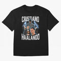 Cristiano Haalando Oversized T-Shirt Carry the Dream of FIFA World Cup 2026 Group Stage Capturing Neymar, Brazil Energy, Worldwide Fan Energy, Dramatic Goals, Stadium Lights and Championship Celebrations; Built for Supporters Chasing Trophy Dreams,