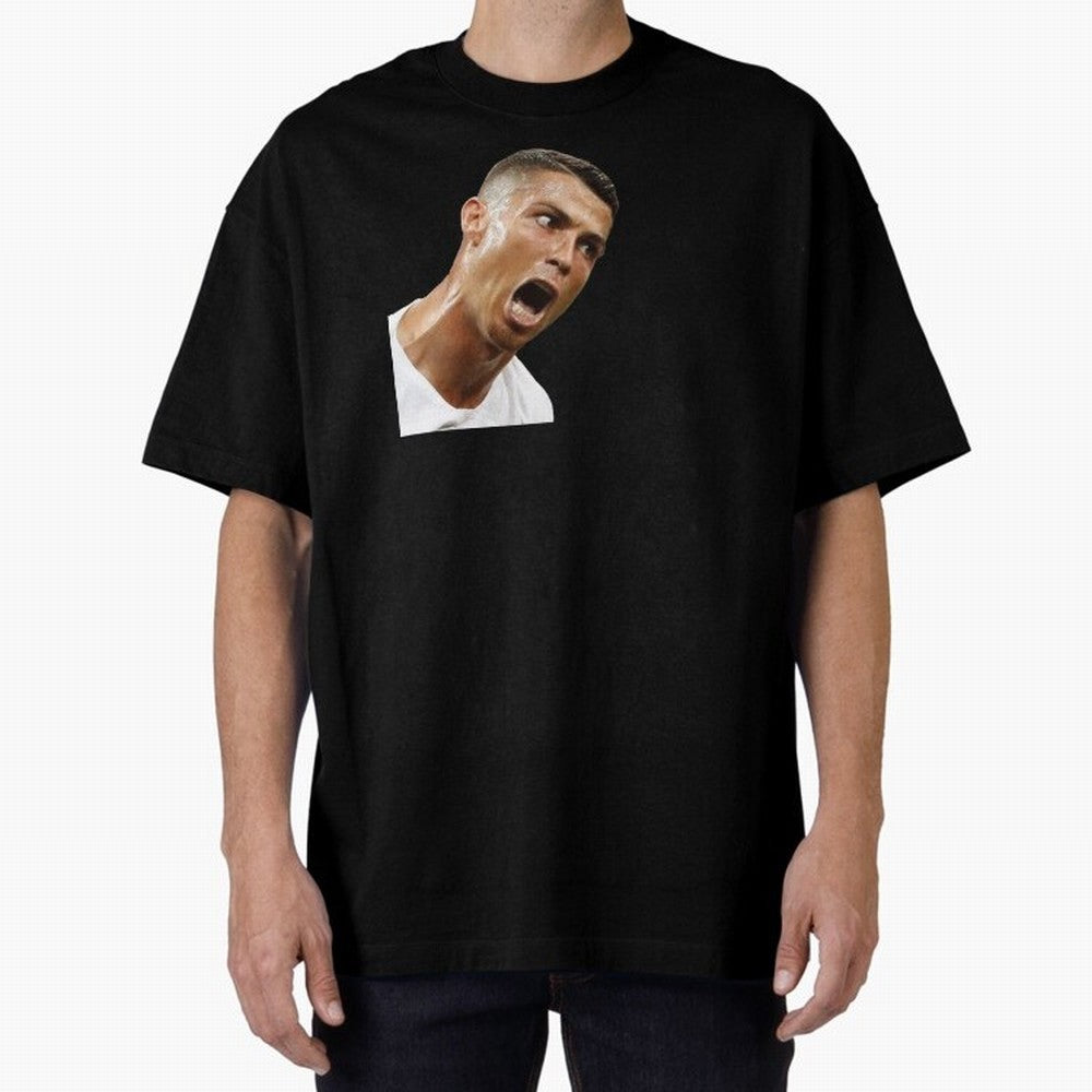 cristiano ronaldo siuuu meme Oversized T-Shirt Keep Football History Alive during the FIFA World Cup 2026 Journey through Messi and Cristiano Ronaldo Highlights, Brazil, Portugal and Argentina Pride, Football Festival Excitement, Trophy Ambitions,