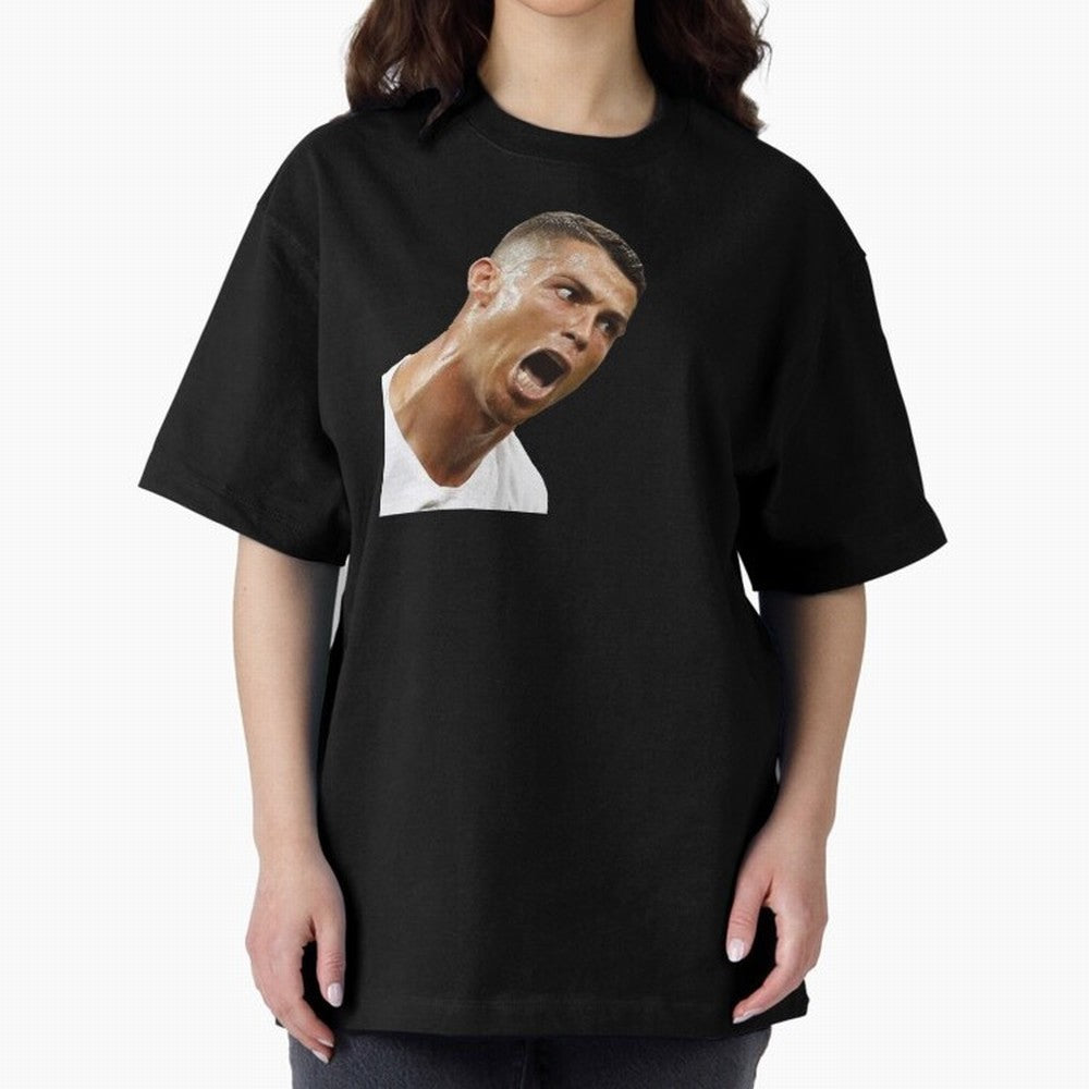 cristiano ronaldo siuuu meme Oversized T-Shirt Keep Football History Alive during the FIFA World Cup 2026 Journey through Messi and Cristiano Ronaldo Highlights, Brazil, Portugal and Argentina Pride, Football Festival Excitement, Trophy Ambitions,