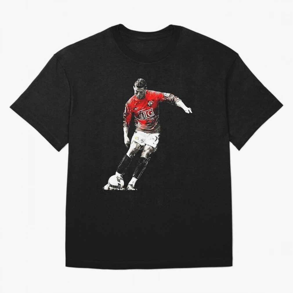 Cristiano Ronaldo Manchester 2008 Oversized T-Shirt Celebrate the Magic of FIFA World Cup 2026 Group Stage Spirit, Driven by Portugal, Messi, Match Day Excitement, Supporter Culture, Golden Goals and Global Football Passion; Perfect for Supporters
