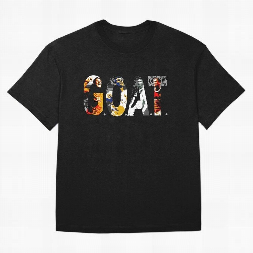 Cristiano Ronaldo, Greatest Football Player of All Time Oversized T-Shirt Show Match Day Excitement for Match Day Hype around FIFA World Cup 2026, Haaland, Brazil, Retro Football Energy, Iconic Rivalries, Trophy Chase Drama and Stadium Atmosphere;