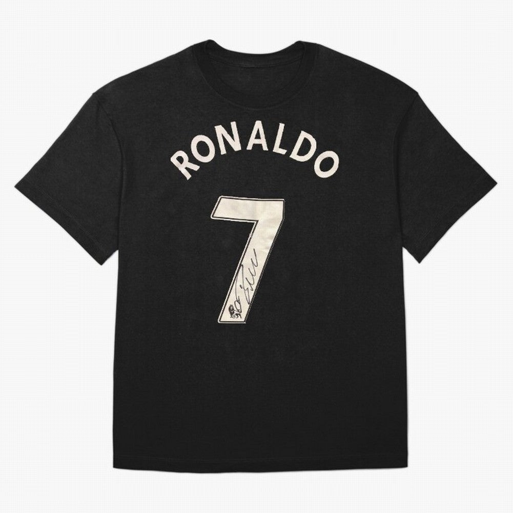 CR7 Uniform with signature Oversized T-Shirt Join FIFA World Cup 2026 USA Canada Mexico Spirit, with Germany, Messi, Football Festival Excitement, Trophy Ambitions, Country Rivalries and Star Player Buzz; Created for Match Day Parties, Soccer