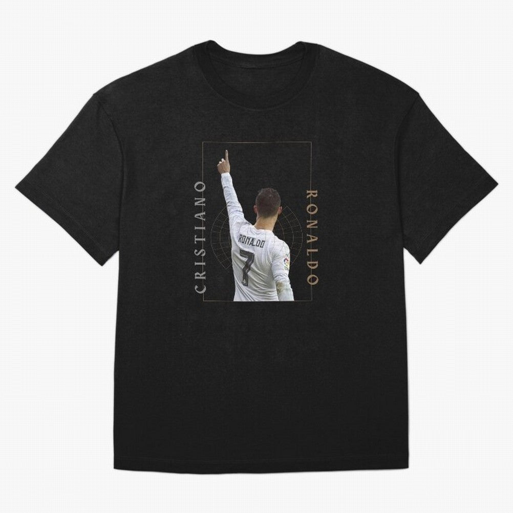 Cristiano Ronaldo CR7 Best Seller Oversized T-Shirt Celebrate the Next Chapter of FIFA World Cup 2026 USA Canada Mexico Centered on Messi, Neymar and Mbappe, Argentina, France and Brazil Energy, Retro Football Energy, Iconic Rivalries, Trophy Chase