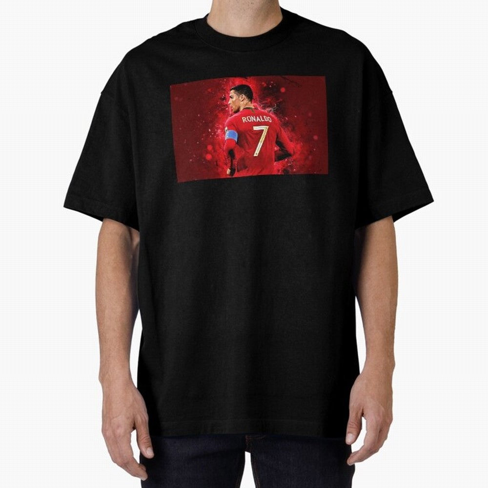 Cristiano Ronaldo Oversized T-Shirt Bring International Match Energy to FIFA World Cup 2026 Made for Neymar, Haaland and Cristiano Ronaldo, Argentina, France and Brazil Energy, Fan Favorite Moments, National Team Passion, Big Match Drama and Soccer