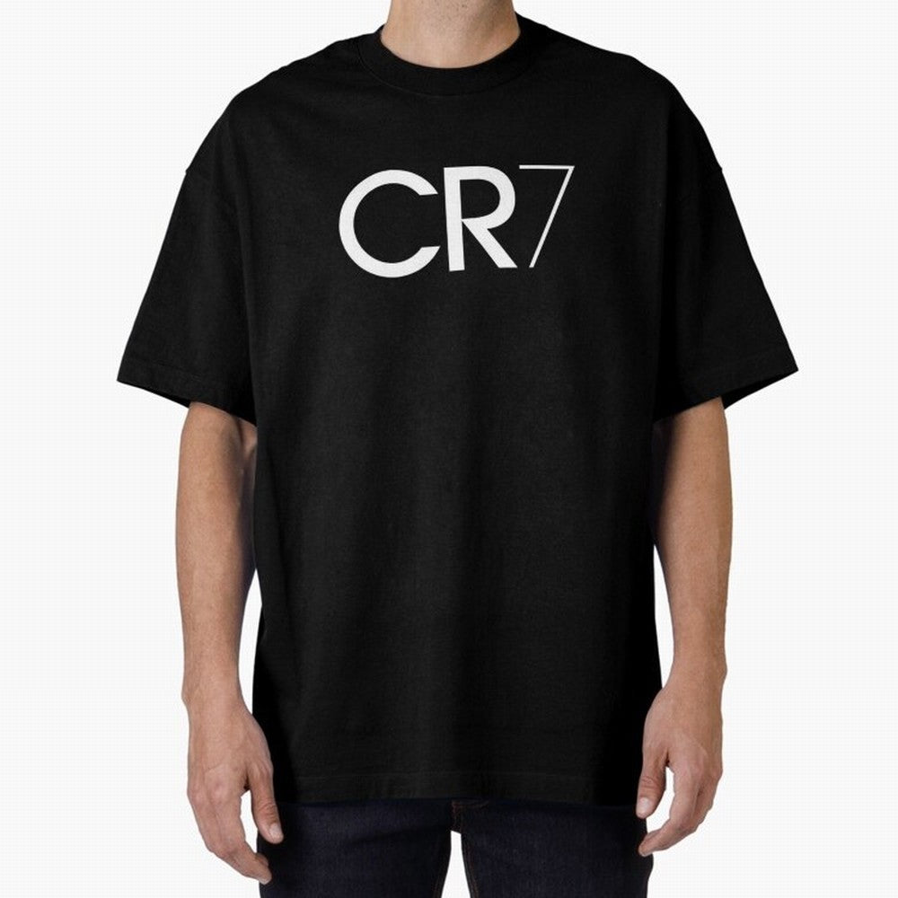 Cristiano Ronaldo Oversized T-Shirt Bring World Football Passion into Global Football Passion for FIFA World Cup 2026 USA Canada Mexico, with Haaland and Mbappe, Portugal, Football Festival Excitement, Trophy Ambitions, Country Rivalries and Star