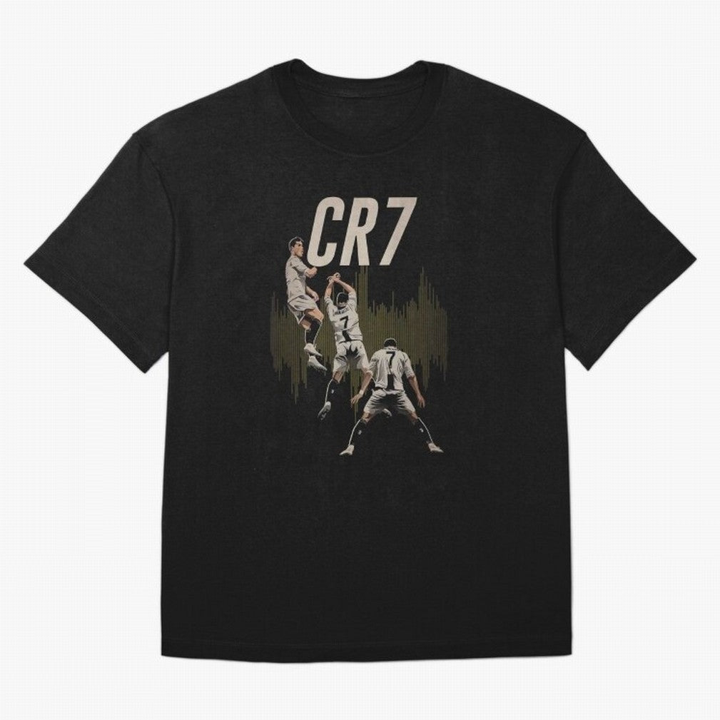 Cristiano Ronaldo Oversized T-Shirt Support Global Football Passion for FIFA World Cup 2026 Group Stage, Driven by Cristiano Ronaldo, Haaland and CR7, England and Germany, Tournament Hype, Historic Matchups, Family Viewing Parties and Global Sports