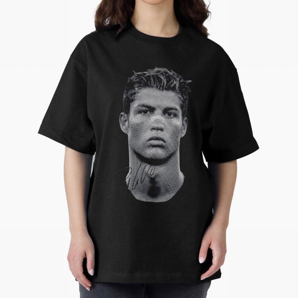 Cristiano Ronaldo Vintage Tshirt Oversized T-Shirt Make Your Look Match Global Football Passion for FIFA World Cup 2026 USA Canada Mexico, Made for Messi and Cristiano Ronaldo, England, Champion Mindset, Group Stage Buzz, Knockout Tension and