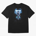 Football player Oversized T-Shirt Celebrate National Team Dreams in FIFA World Cup 2026 USA Canada Mexico Spirit, Featuring England, Messi, Championship Spirit, Famous Goals, Roaring Crowds and International Football Unity; Perfect for Supporters