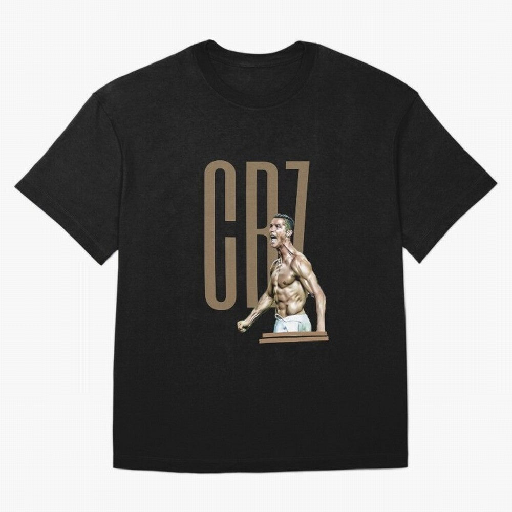 Best Seller - CR7 - Cristiano Ronaldo Merchandise Oversized T-Shirt Celebrate the Magic of FIFA World Cup 2026 USA Canada Mexico Connected to Cristiano Ronaldo, Haaland and CR7, Brazil, Portugal and Argentina Energy, Retro Football Energy, Iconic