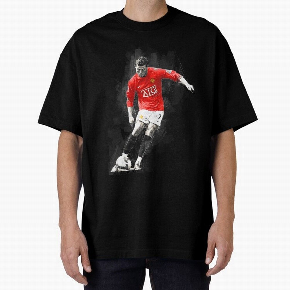 Cristiano Ronaldo Cristiano Ronaldo Oversized T-Shirt Carry the Dream of the FIFA World Cup 2026 Journey through Neymar Highlights, Germany Pride, Match Day Excitement, Supporter Culture, Golden Goals and Global Football Passion; Made for