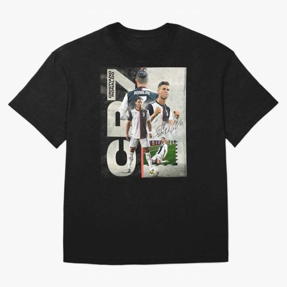 Cristiano Ronaldo Goals in Juventus special design ,Ronaldo Gift Idea, Ronaldo Footballer , Football Oversized T-Shirt Represent Fans Who Live for FIFA World Cup 2026 for Fans of Messi and Cristiano Ronaldo and England, Bringing Tournament Hype,