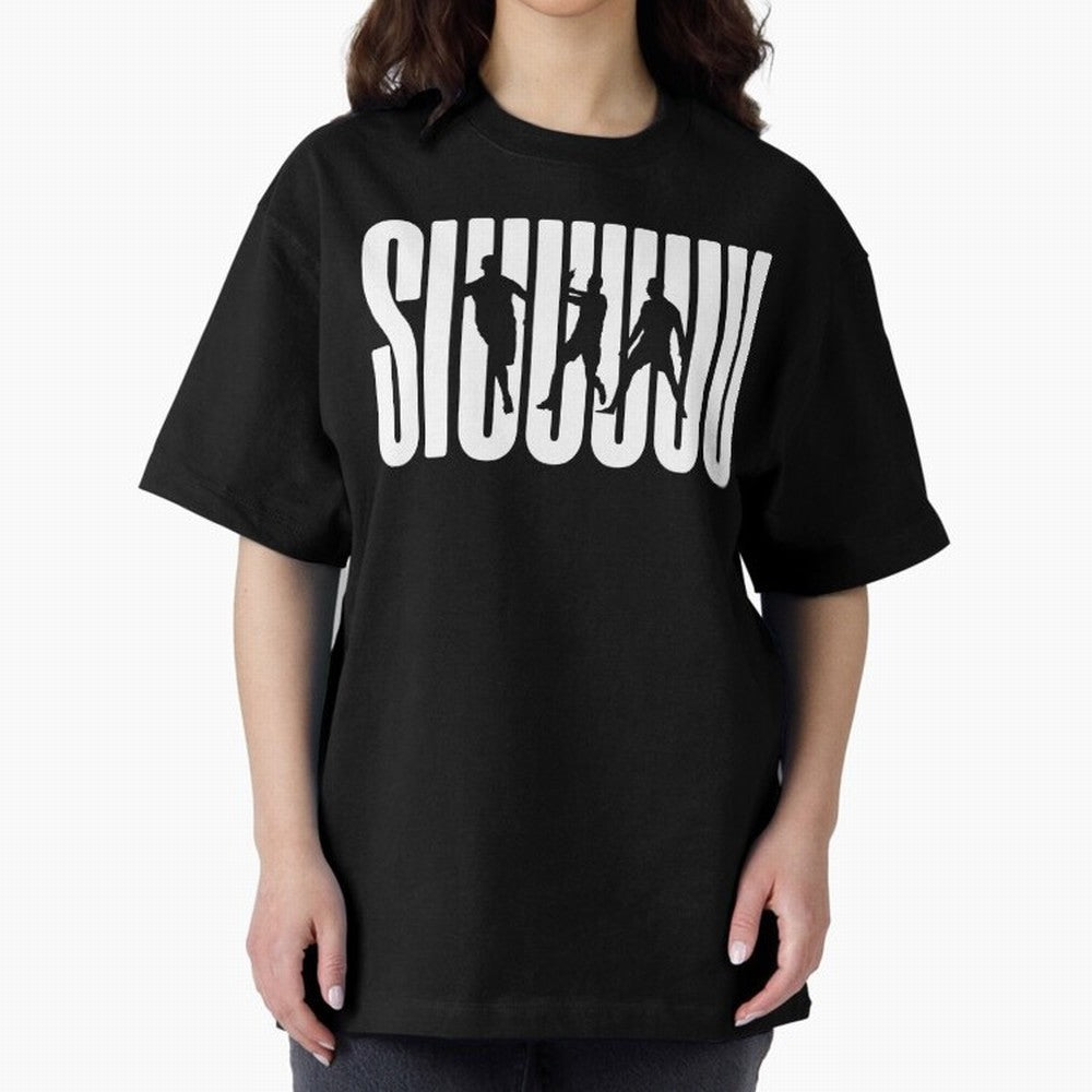 Siuuu Cristiano ronaldo CR7 funny Oversized T-Shirt Bring Legendary Rivalry Energy to FIFA World Cup 2026 Inspired by CR7 and Messi, England, France and Netherlands Energy, Fan Favorite Moments, National Team Passion, Big Match Drama and Soccer