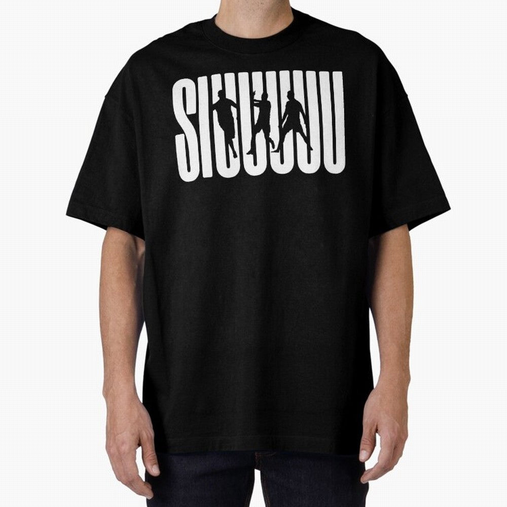 Siuuu Cristiano ronaldo CR7 funny Oversized T-Shirt Bring Legendary Rivalry Energy to FIFA World Cup 2026 Inspired by CR7 and Messi, England, France and Netherlands Energy, Fan Favorite Moments, National Team Passion, Big Match Drama and Soccer