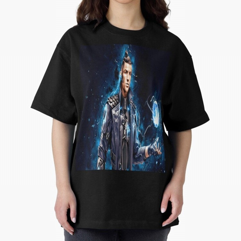 cristiano ronaldo Oversized T-Shirt Support Your Favorite Stars during FIFA World Cup 2026 for Fans of Neymar, Haaland and Cristiano Ronaldo and Spain and Netherlands, Bringing Classic Soccer Heritage, Championship Pressure, Fan Loyalty and