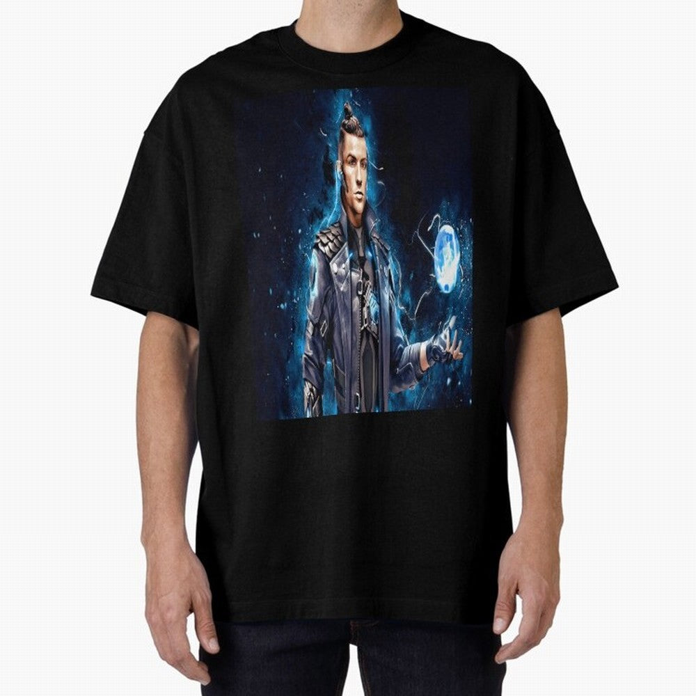 cristiano ronaldo Oversized T-Shirt Support Your Favorite Stars during FIFA World Cup 2026 for Fans of Neymar, Haaland and Cristiano Ronaldo and Spain and Netherlands, Bringing Classic Soccer Heritage, Championship Pressure, Fan Loyalty and