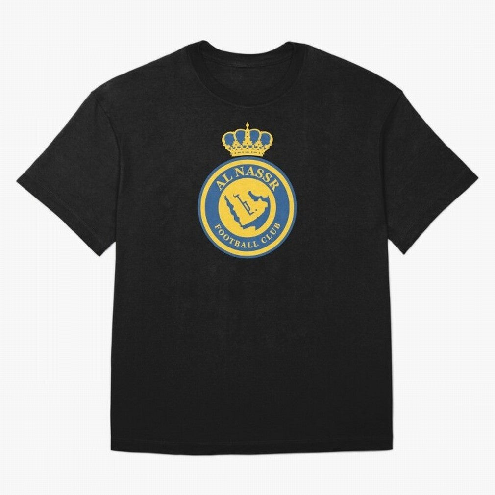 Al-Nassr Football Club - Oversized T-Shirt Cheer for Match Day Hype around FIFA World Cup 2026, Mbappe and Neymar, Brazil, Soccer Culture, Superstar Moments, National Team Dreams and Competitive Fire; Perfect for People Who Love Argentina, Brazil,
