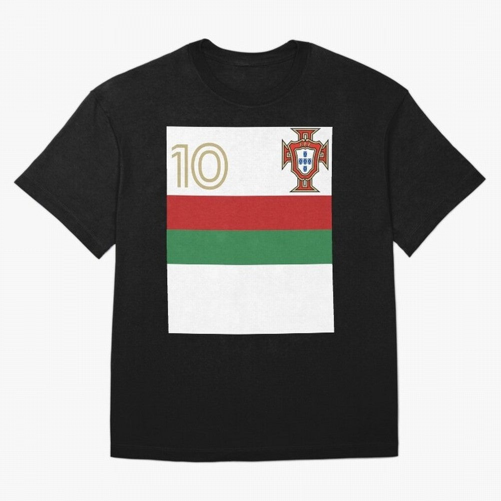 Portugal | 2026 World Cup Fan Apparel Oversized T-Shirt Honor the Football Icons of FIFA World Cup 2026 for Fans of Neymar, Haaland and Cristiano Ronaldo and Brazil, Portugal and Argentina, Bringing Goal Celebration Energy, Supporter Heritage,