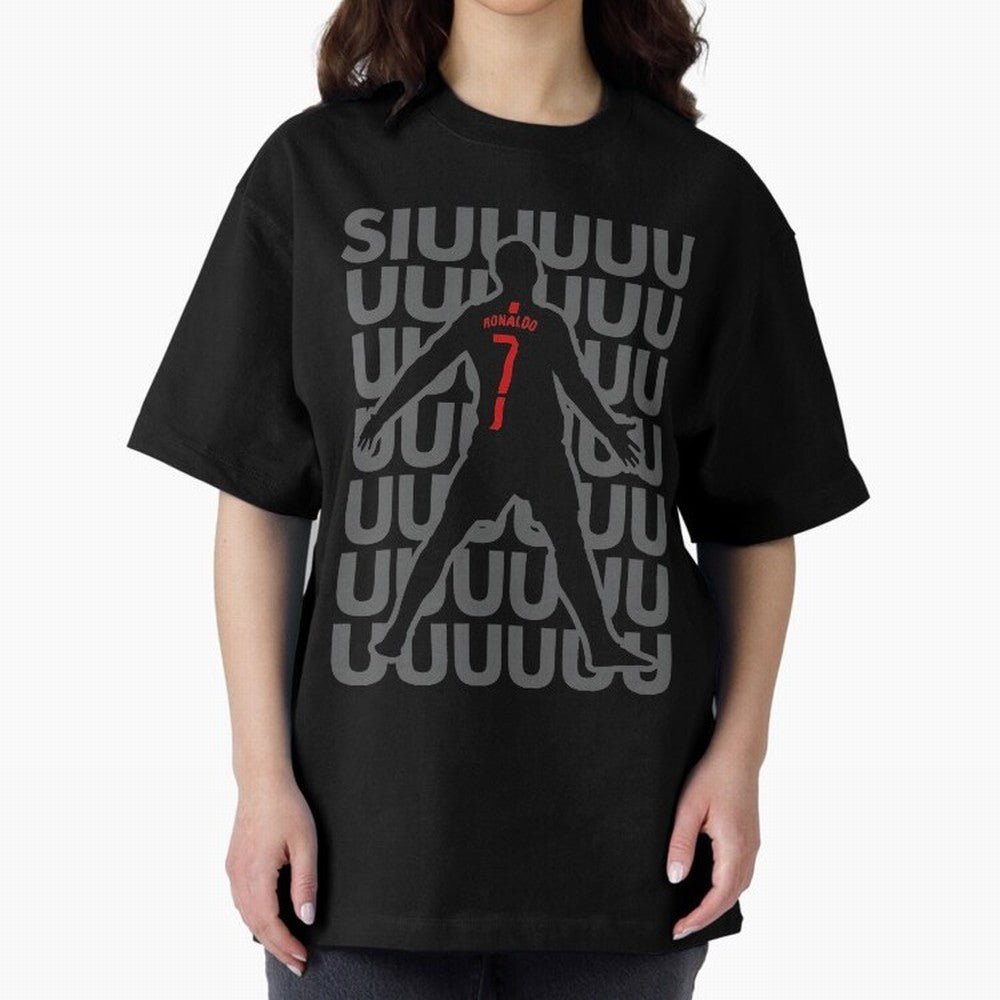 Cristiano Ronaldo 7 Oversized T-Shirt Stand Out with Spirit from FIFA World Cup 2026 Group Stage Filled with Mbappe and Neymar, Brazil Energy, Game Day Rituals, Football Legends, Country Pride and the Road to the Final; Built for Supporters Chasing