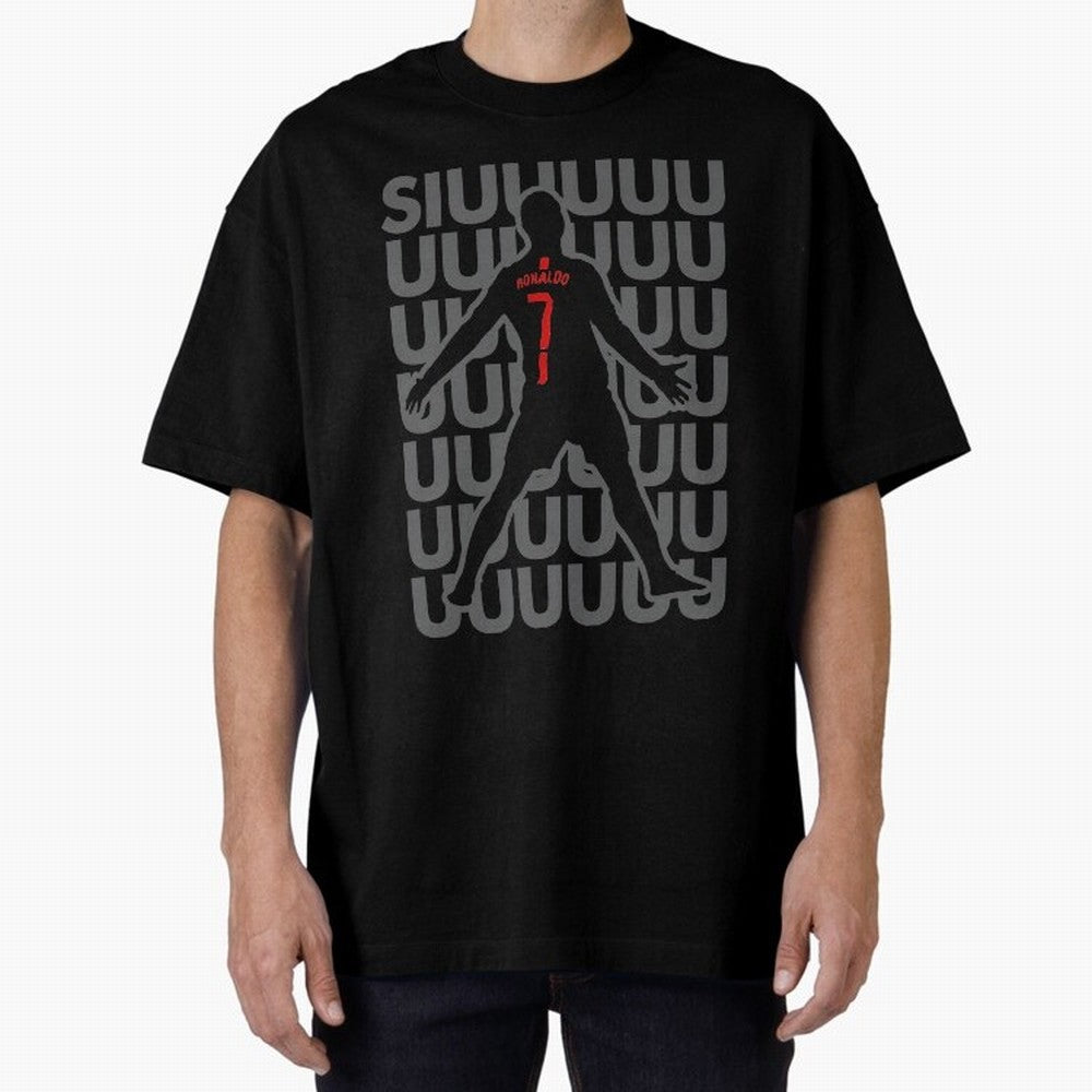 Cristiano Ronaldo 7 Oversized T-Shirt Stand Out with Spirit from FIFA World Cup 2026 Group Stage Filled with Mbappe and Neymar, Brazil Energy, Game Day Rituals, Football Legends, Country Pride and the Road to the Final; Built for Supporters Chasing