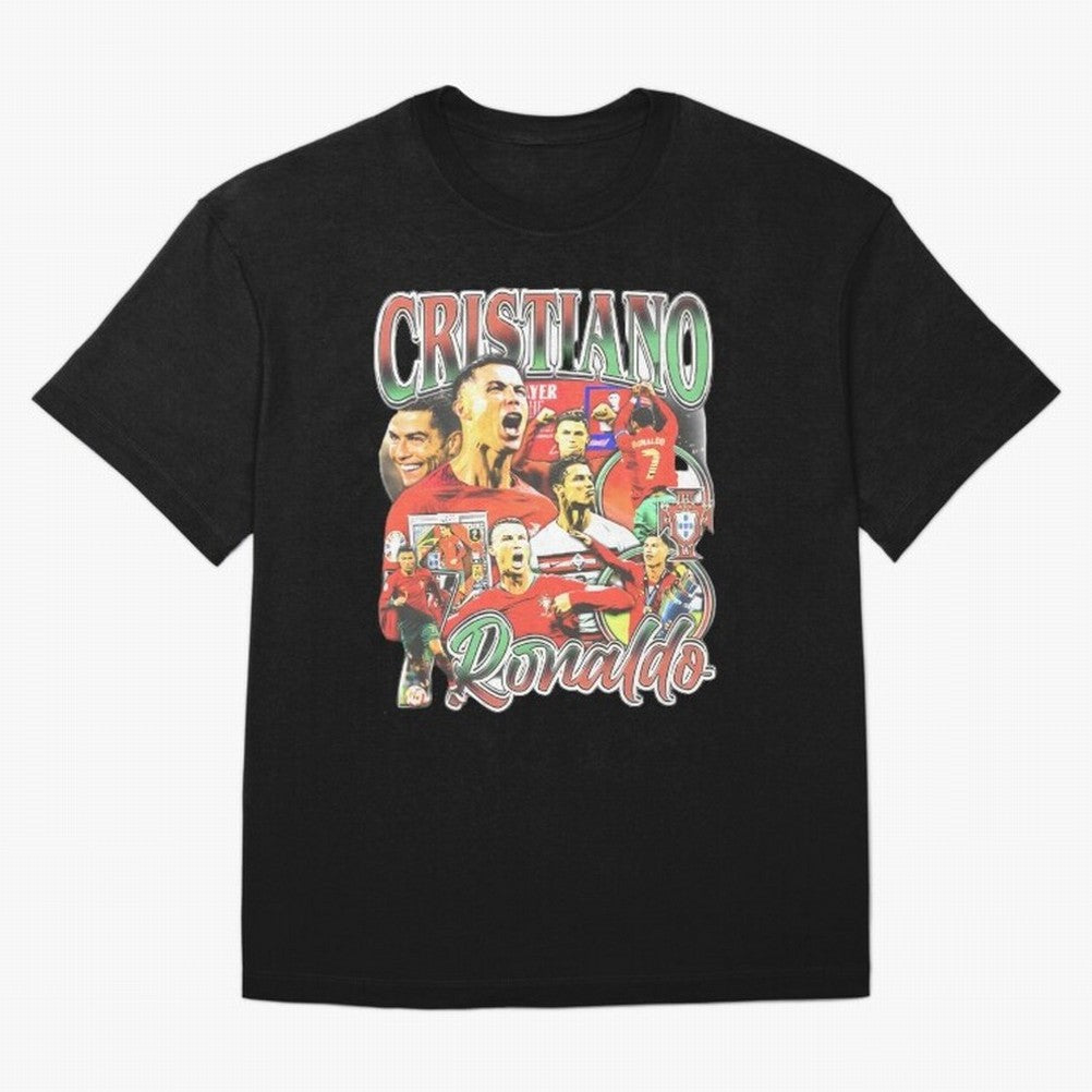 Cristiano Ronaldo Graphic Shirt Oversized T-Shirt Support Your Favorite Stars during the FIFA World Cup 2026 Journey through Neymar Highlights, Spain and Netherlands Pride, Game Day Rituals, Football Legends, Country Pride and the Road to the