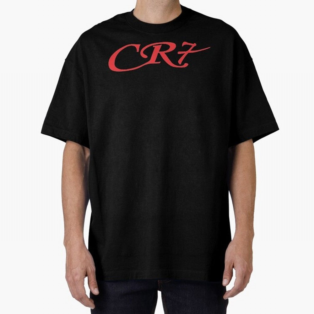 Cristiano Ronaldo Oversized T-Shirt Celebrate the Magic of FIFA World Cup 2026 USA Canada Mexico for Fans of Messi, Neymar and Mbappe and Argentina, Bringing Football Festival Excitement, Trophy Ambitions, Country Rivalries and Star Player Buzz;