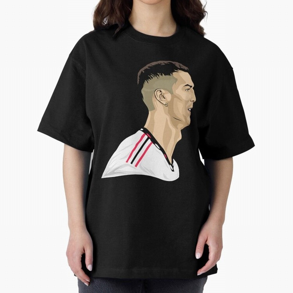 C Ronaldo - Iconic Oversized T-Shirt Bring Legendary Rivalry Energy to FIFA World Cup 2026 for Fans of Haaland and Mbappe and Brazil, Portugal and Argentina, Bringing Tournament Hype, Historic Matchups, Family Viewing Parties and Global Sports