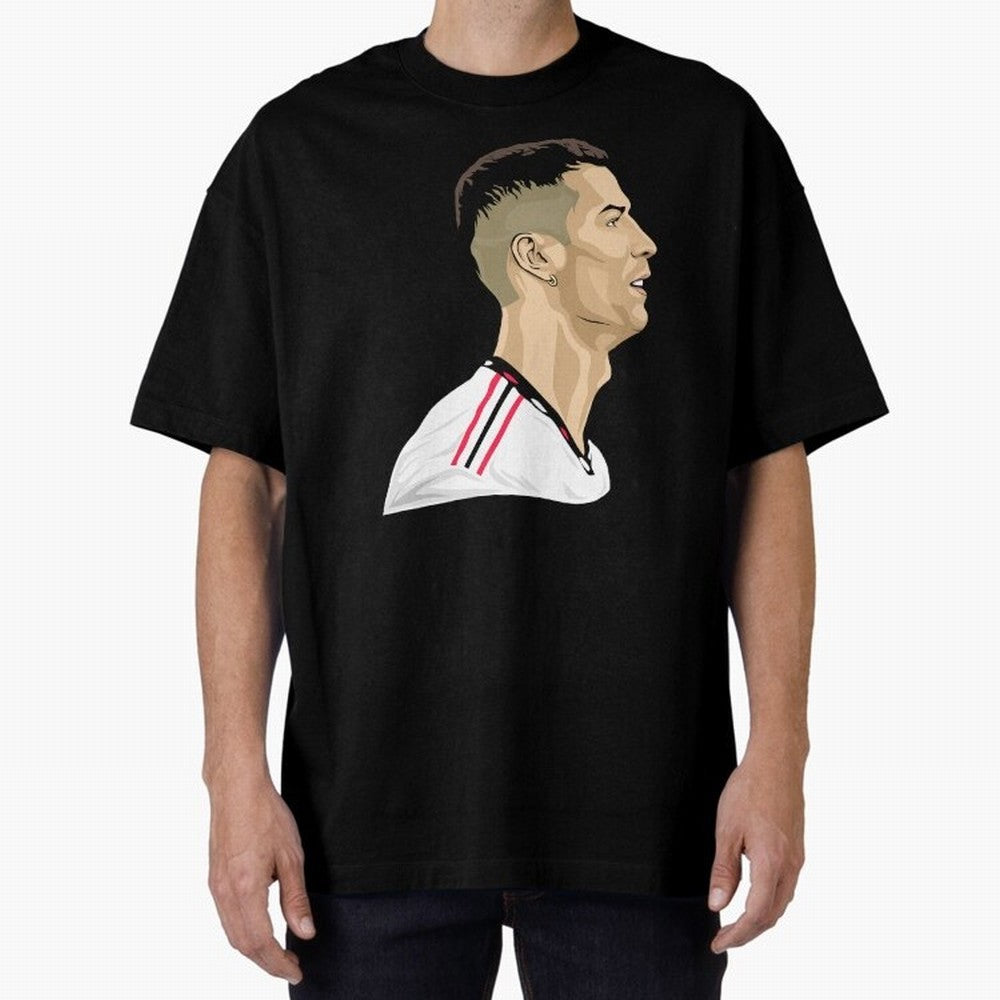 C Ronaldo - Iconic Oversized T-Shirt Bring Legendary Rivalry Energy to FIFA World Cup 2026 for Fans of Haaland and Mbappe and Brazil, Portugal and Argentina, Bringing Tournament Hype, Historic Matchups, Family Viewing Parties and Global Sports