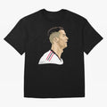 C Ronaldo - Iconic Oversized T-Shirt Bring Legendary Rivalry Energy to FIFA World Cup 2026 for Fans of Haaland and Mbappe and Brazil, Portugal and Argentina, Bringing Tournament Hype, Historic Matchups, Family Viewing Parties and Global Sports