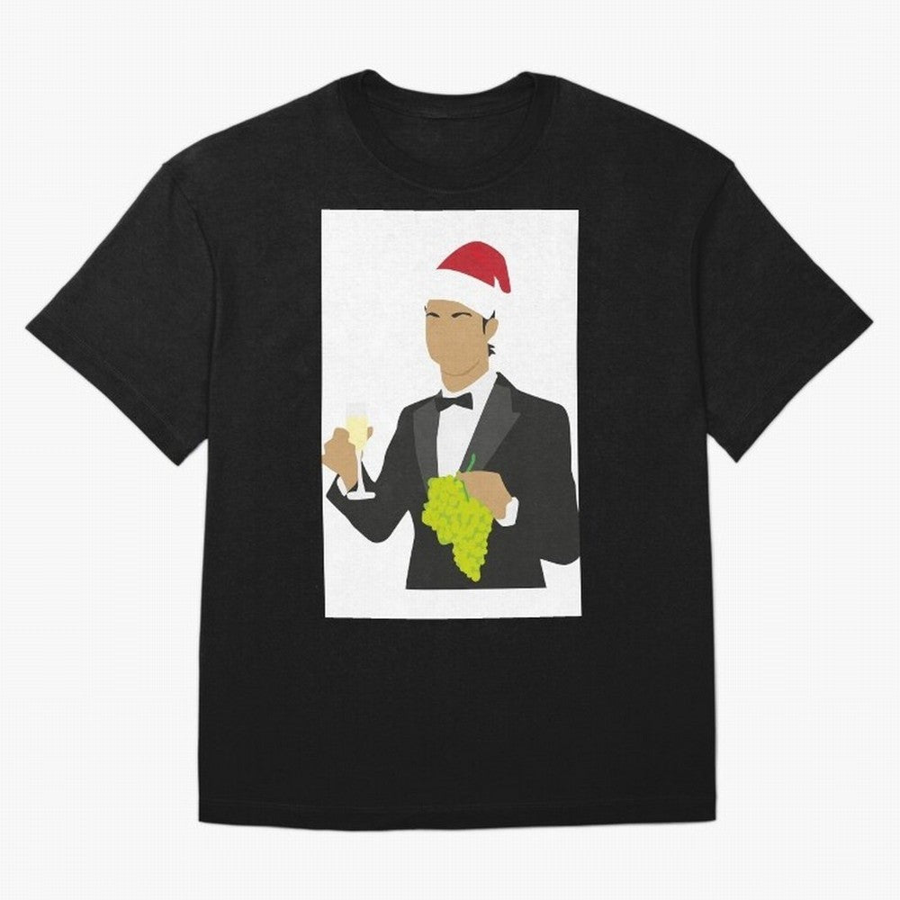 Cristiano Ronaldo enjoing Christmas iPhone Case & Cover| Cr7 gift Oversized T-Shirt Carry the FIFA World Cup 2026 Group Stage Journey through Haaland and Mbappe Highlights, Spain and Netherlands Pride, Sports Nostalgia, International Competition,