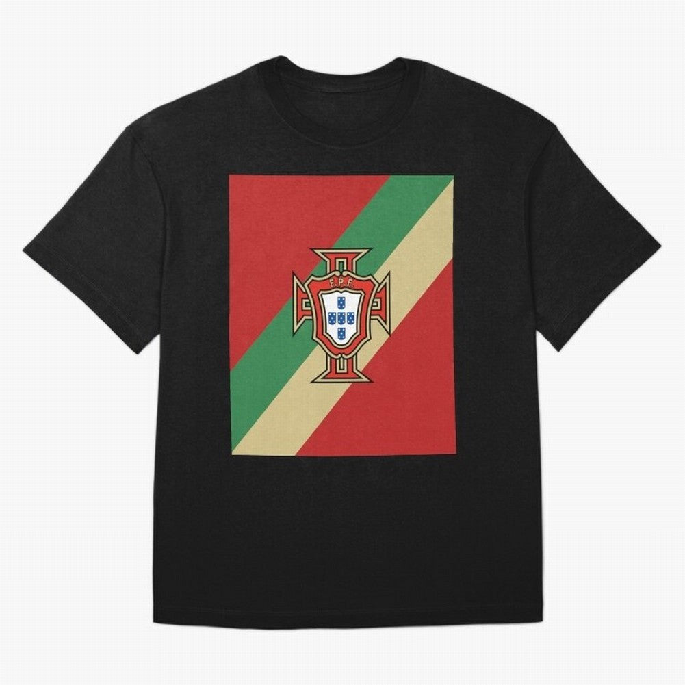 Portugal | 2026 World Cup Fan Apparel Oversized T-Shirt Refresh Match Day Hype around FIFA World Cup 2026 Group Stage, CR7 and Messi, Spain and Netherlands, Champion Mindset, Group Stage Buzz, Knockout Tension and Passionate Fan Culture; Created