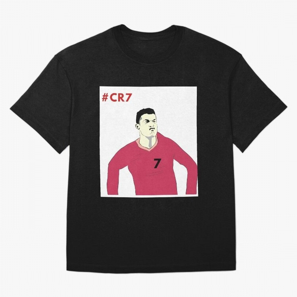 Cristiano ronaldo Oversized T-Shirt Bring Match Day Fire to FIFA World Cup 2026 USA Canada Mexico Spirit, Made for France, CR7, Tournament Hype, Historic Matchups, Family Viewing Parties and Global Sports Pride; Great for Watch Parties, Sports