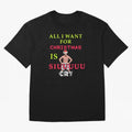 All i want for christmas is siuuu Oversized T-Shirt Carry the Dream of the FIFA World Cup 2026 Group Stage Journey through Messi, Neymar and Mbappe Highlights, France and Portugal Pride, Championship Spirit, Famous Goals, Roaring Crowds and