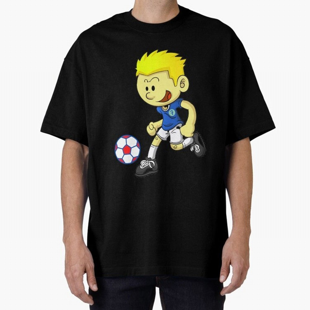 Football is a matter of life and death, I'm like Cristiano Ronaldo Oversized T-Shirt Carry National Pride through the FIFA World Cup 2026 Group Stage Journey through Messi, Neymar and Mbappe Highlights, Argentina, France and Brazil Pride, Goal