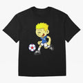 Football is a matter of life and death, I'm like Cristiano Ronaldo Oversized T-Shirt Carry National Pride through the FIFA World Cup 2026 Group Stage Journey through Messi, Neymar and Mbappe Highlights, Argentina, France and Brazil Pride, Goal