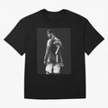 Cristiano Ronaldo Cristiano Ronaldo Oversized T-Shirt Celebrate Fan Culture around Match Day Hype around FIFA World Cup 2026 Group Stage, Neymar, Spain, Stadium Memories, Football Loyalty, International Chants and Championship Tradition; Made for