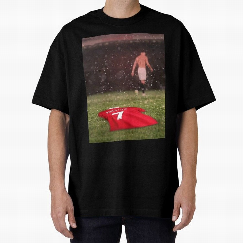 Cristiano Ronaldo Oversized T-Shirt Celebrate Football Heritage in FIFA World Cup 2026 Group Stage for Fans of Cristiano Ronaldo and Spain and Netherlands, Bringing Stadium Chants, National Pride, Trophy Dreams and Unforgettable Football Memories;