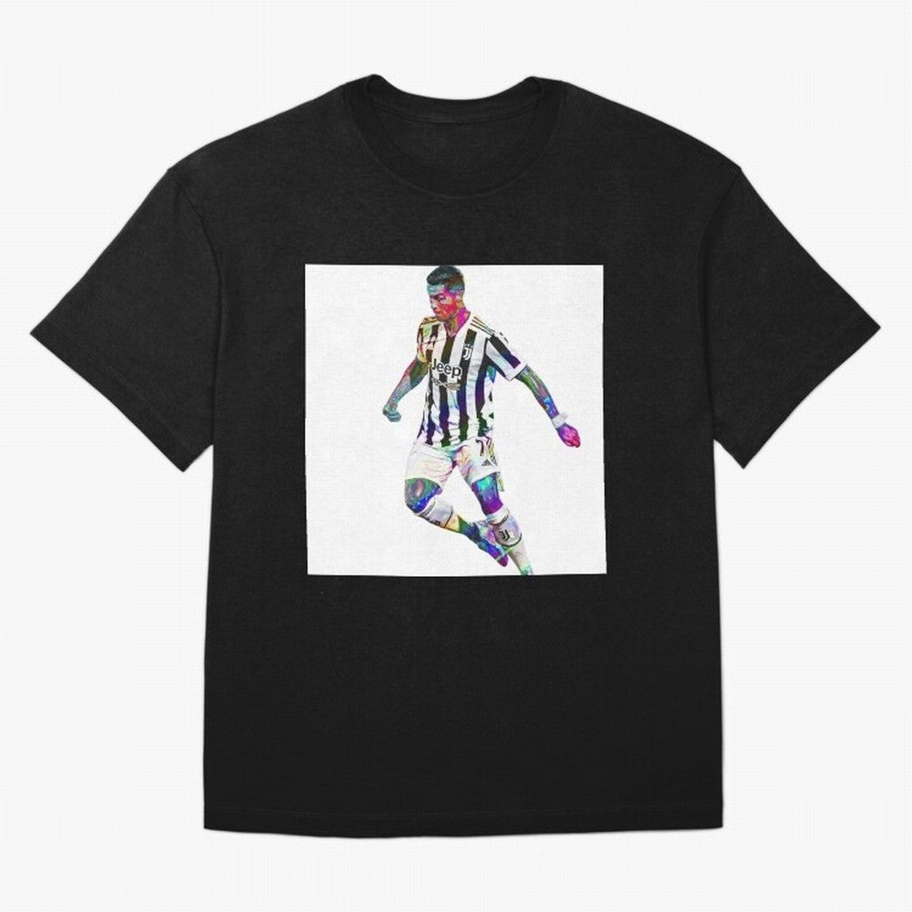 Cristiano Ronaldo art design. Cristiano Ronaldo sketch art Oversized T-Shirt Showcase Global Football Passion for FIFA World Cup 2026 Group Stage, Filled with Messi and Cristiano Ronaldo, England, Supporter Pride, Iconic Celebrations, Legendary