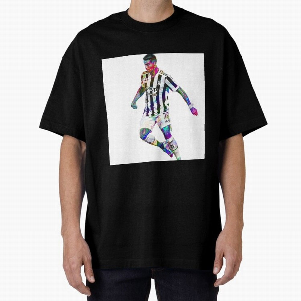 Cristiano Ronaldo art design. Cristiano Ronaldo sketch art Oversized T-Shirt Showcase Global Football Passion for FIFA World Cup 2026 Group Stage, Filled with Messi and Cristiano Ronaldo, England, Supporter Pride, Iconic Celebrations, Legendary