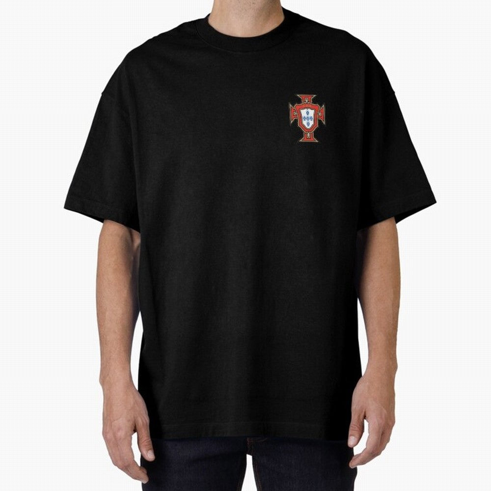 Portugal National Team - Oversized T-Shirt Show Your Tournament Heart for FIFA World Cup 2026 Spirit, Centered on Netherlands, Mbappe, Football History, Final Match Energy, Crowd Noise and Once in a Lifetime Moments; Ideal for Passionate Fans Who
