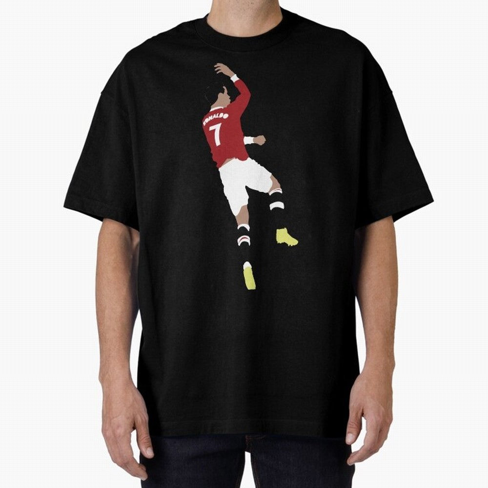 Cristiano Ronaldo Suuii - Design Oversized T-Shirt Bring Bold Fan Energy to FIFA World Cup 2026 Group Stage Spirit, Driven by Netherlands, Messi, CR7 and Mbappe, Fan Favorite Moments, National Team Passion, Big Match Drama and Soccer History; Made