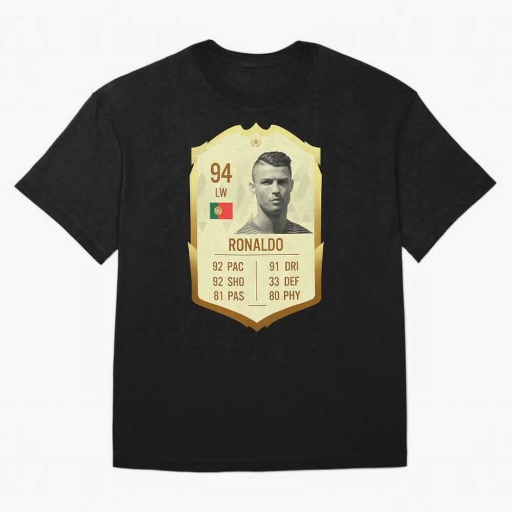 Cristiano Ronaldo Ultimate Card Oversized T-Shirt Step into FIFA World Cup 2026 Group Stage for Fans of Neymar and England and Germany, Bringing Stadium Chants, National Pride, Trophy Dreams and Unforgettable Football Memories; Built for Supporters